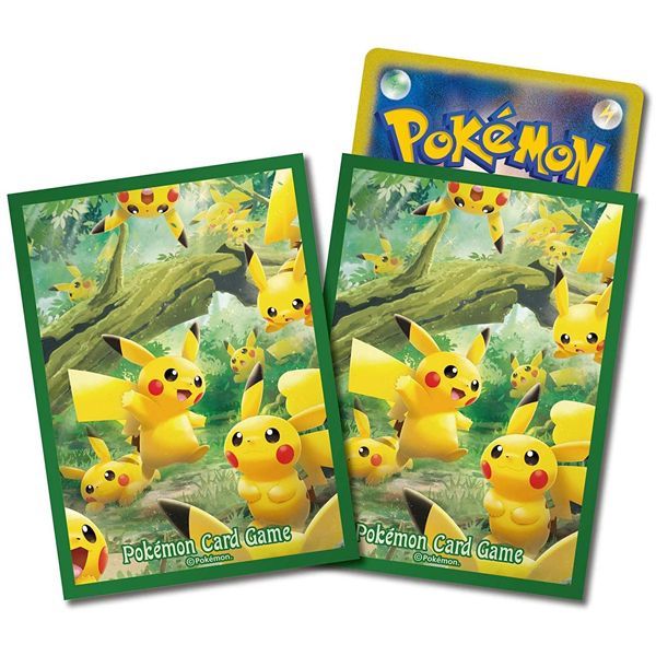  Sleeves bọc bài Pokemon Pikachu Forest 