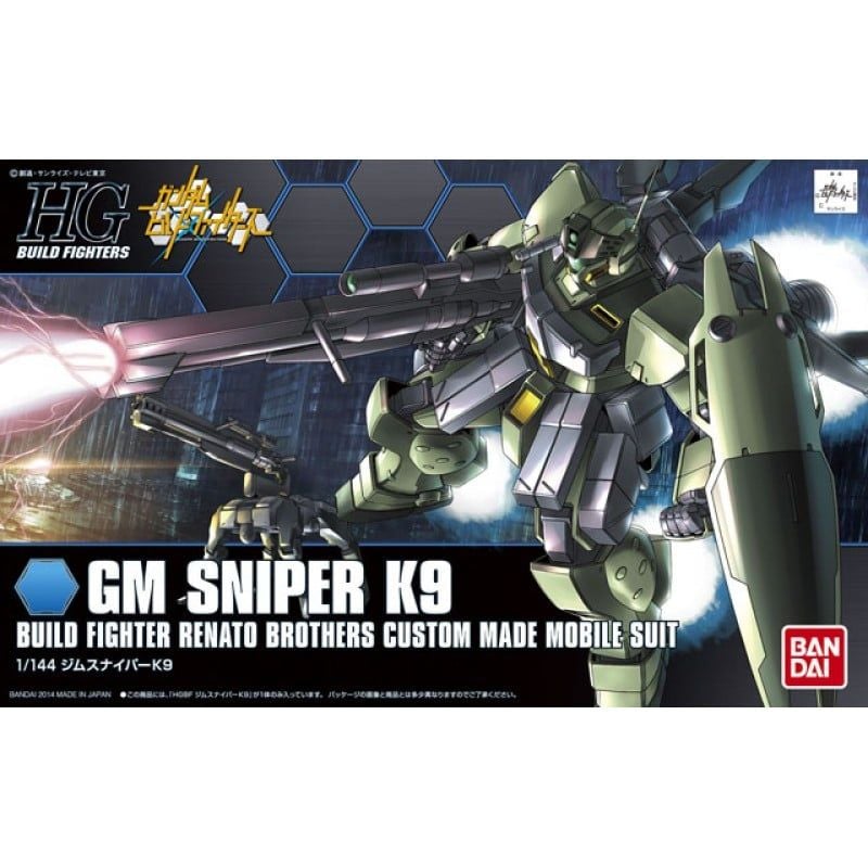  RGM-79K9 GM Sniper K9 (HGBF - 1/144) - Mô hình Gundam chính hãng Bandai 