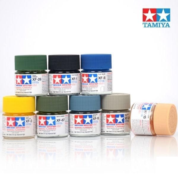 Sơn mô hình Tamiya Acrylic Mini XF-71 Cockp Green - 81771