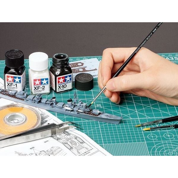  Sơn mô hình Tamiya Enamel XF-85 Rubber Black 80385 