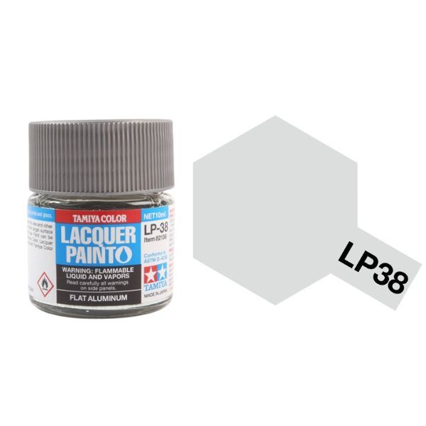  Sơn mô hình Tamiya Lacquer LP-38 Flat Aluminum 82138 