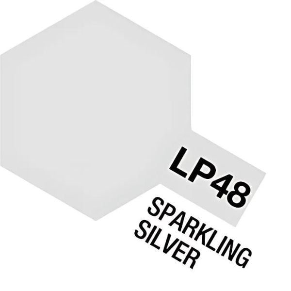  Sơn mô hình Tamiya Lacquer LP-48 Sparkling Silver - 82148 