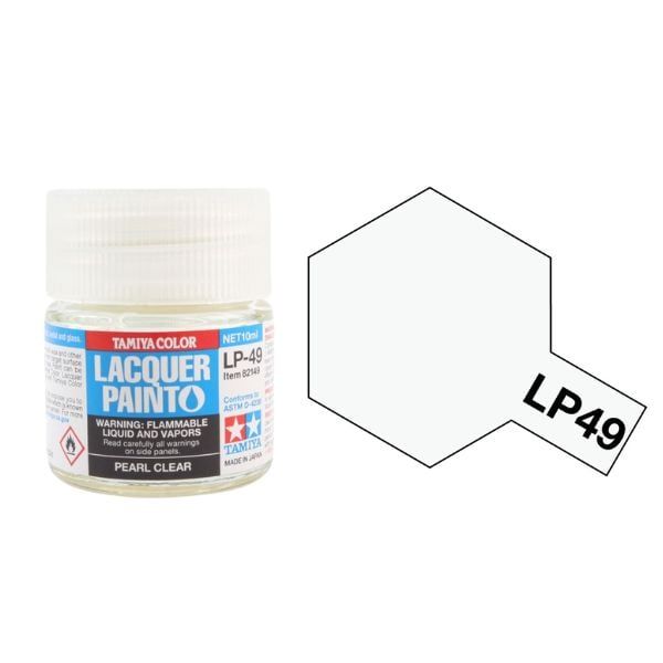 Sơn mô hình Tamiya Lacquer LP-49 Pearl Clear 82149