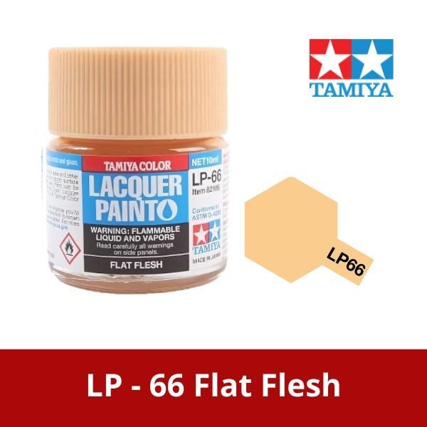  Sơn mô hình Tamiya Lacquer LP-66 Flat Flesh - 82166 