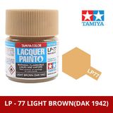  Sơn mô hình Tamiya Lacquer LP-77 Light Brown DAK 1942 - 82177 