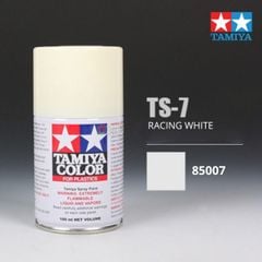 Sơn xịt mô hình Tamiya 85007 TS-7 Racing White