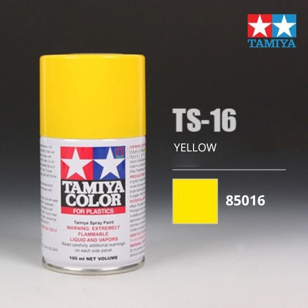 Sơn xịt mô hình Tamiya 85016 TS-16 Yellow