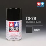  Sơn xịt mô hình Tamiya 85029 TS-29 Semi Gloss Black 