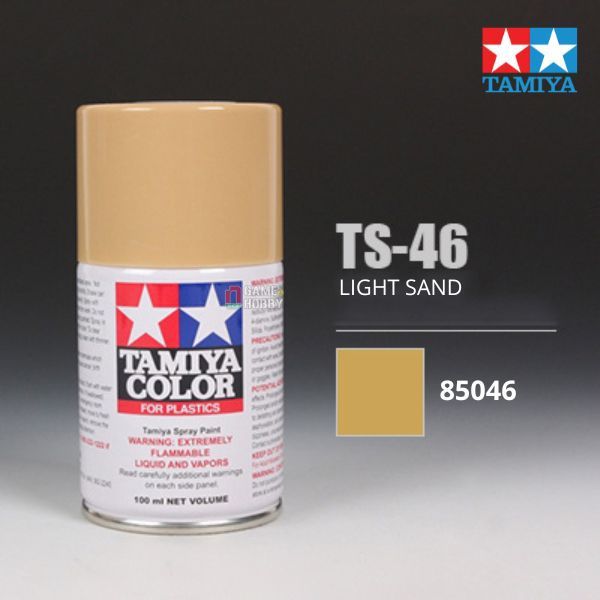  Sơn xịt mô hình Tamiya 85046 TS-46 Light Sand 