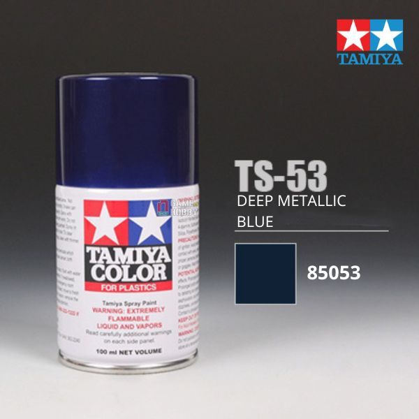  Sơn xịt mô hình Tamiya 85053 TS-53 Deep Metallic Blue 