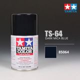  Sơn xịt mô hình Tamiya 85064 TS-64 Dark Mica Blue 
