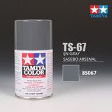 Sơn xịt mô hình Tamiya 85067 TS-67 IJN Gray (Sasebo) 