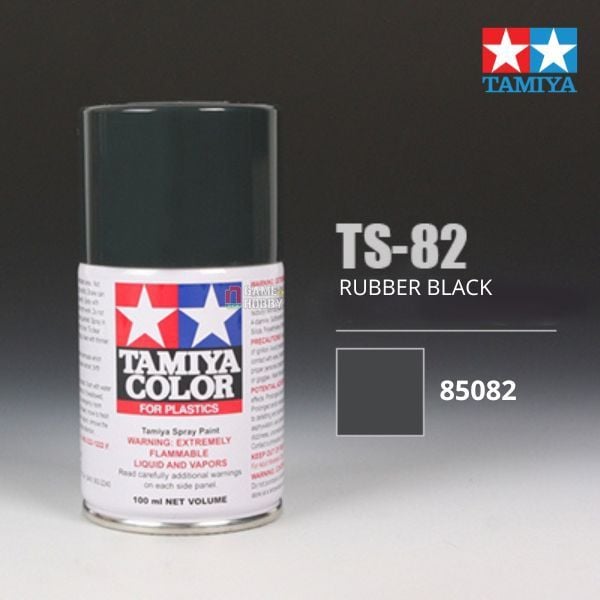 Sơn xịt mô hình Tamiya 85082 TS-82 Rubber Black giá rẻ nhất – nShop ...