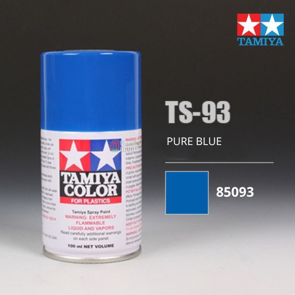  Sơn xịt mô hình Tamiya 85093 TS-93 Pure Blue 