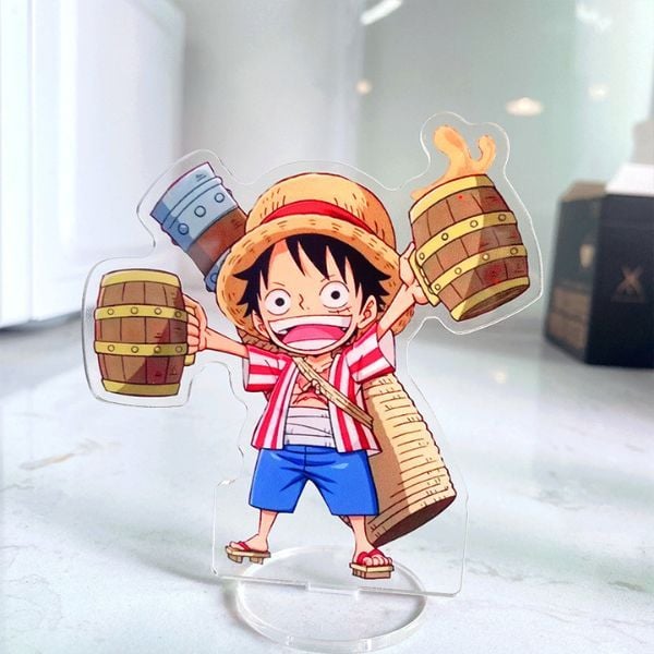 Standee Acrylic One Piece Chibi - Luffy Beer