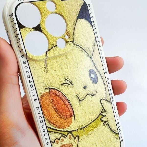  Ốp lưng bảo vệ hình Pokemon Pikachu cho điện thoại iPhone 14 Pro 