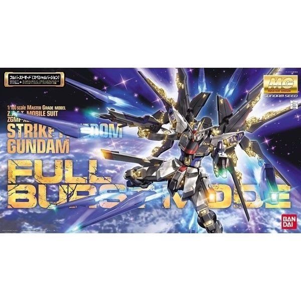  ZGMF-X20A Strike Freedom Gundam Full Burst Mode - MG - 1/100 