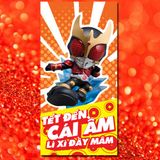  Bao lì xì Kamen Rider 