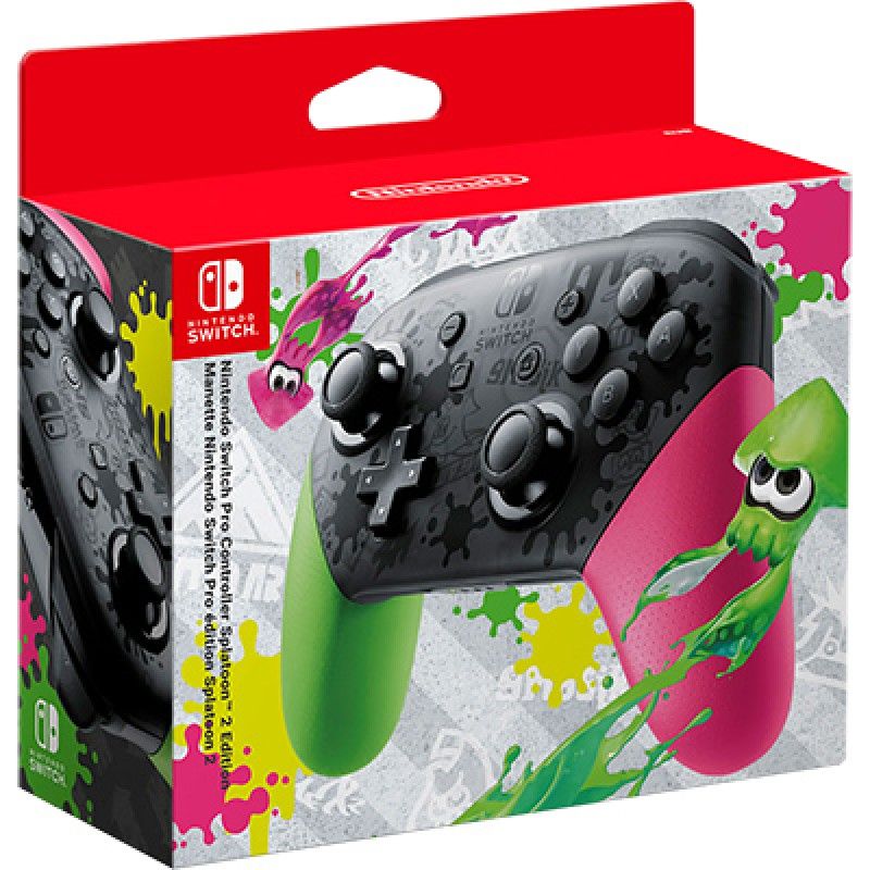  NINTENDO SWITCH PRO CONTROLLER - SPLATOON 2 EDITION CHÍNH HÃNG 