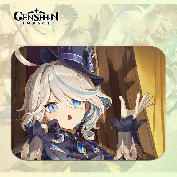 Lót chuột văn phòng khổ nhỏ Genshin Impact Vol 1 hình Furina de Fontaine siêu dễ thương