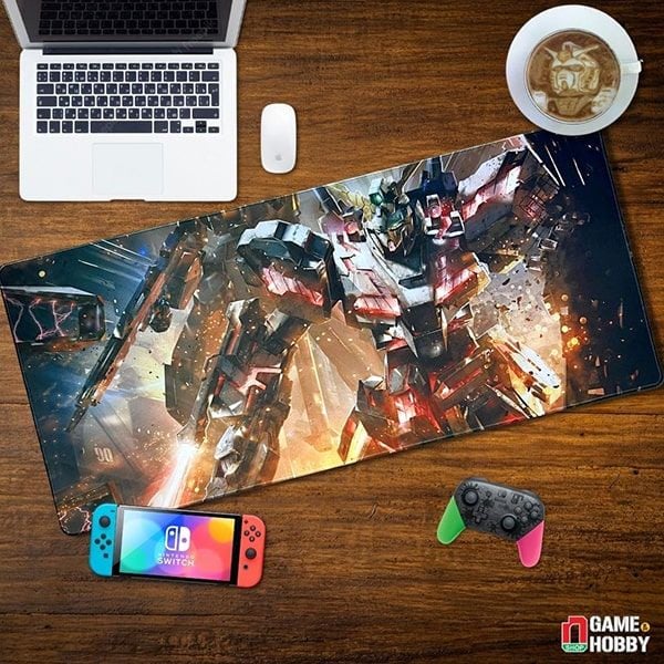 Miếng lót chuột gaming in hình Gundam Unicorn Destroy Mode HCM
