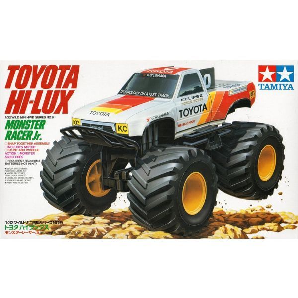  Xe địa hình Mini 4WD Toyota Hi-Lux Monster Racer Jr. - Tamiya 17009 