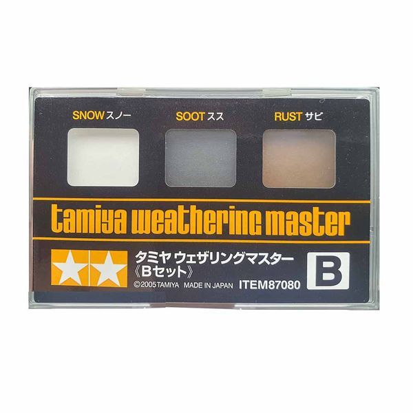  Tamiya Weathering Master Set B - Màu tạo hiệu ứng thời tiết Gundam 