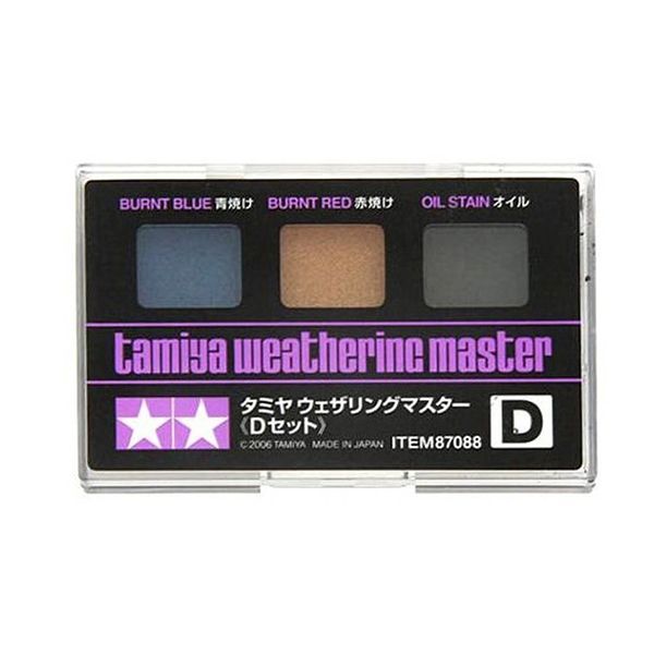 Tamiya Weathering Master Set D - Màu tạo hiệu ứng thời tiết Gundam