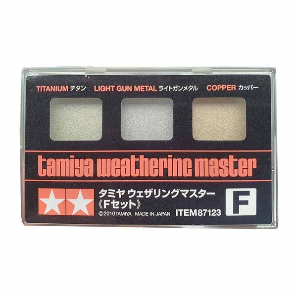 Tamiya Weathering Master Set F - Màu tạo hiệu ứng thời tiết Gundam