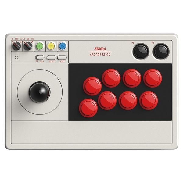  Tay game thùng 8BitDo Arcade Stick / Fight Stick cho Nintendo Switch, PC, smartphone 