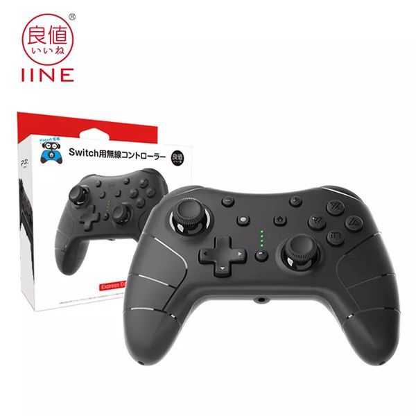  Tay cầm Pro Nintendo Switch IINE - Đen - phụ kiện cao cấp 