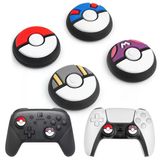  Cover analog Pro Controller Nintendo Switch PokeBall Set dùng được PS4, PS5, Xbox 