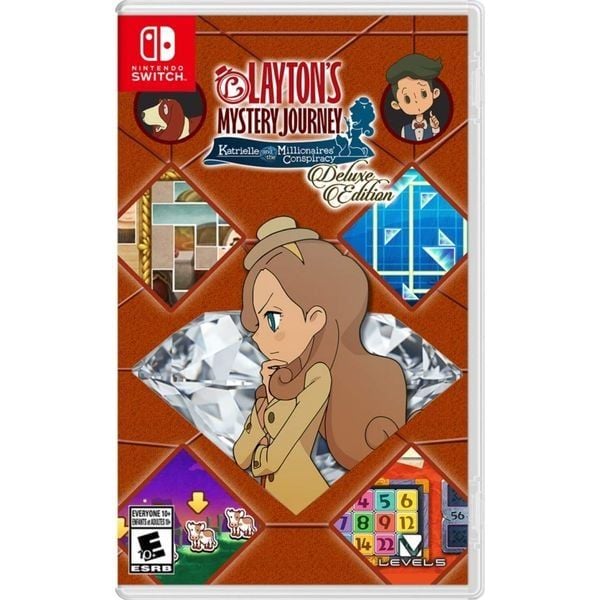  SW166 - Layton's Mystery Journey: Katrielle and the Millionaires' Conspiracy - Deluxe Edition cho Nintendo Switch 