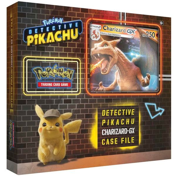  PB94 - Thẻ bài Pokemon Detective Pikachu Charizard-GX Case File 