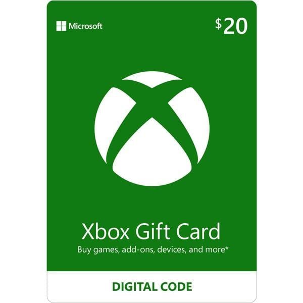  Thẻ nạp tiền Xbox Gift Card 20$ [Digital Code] 