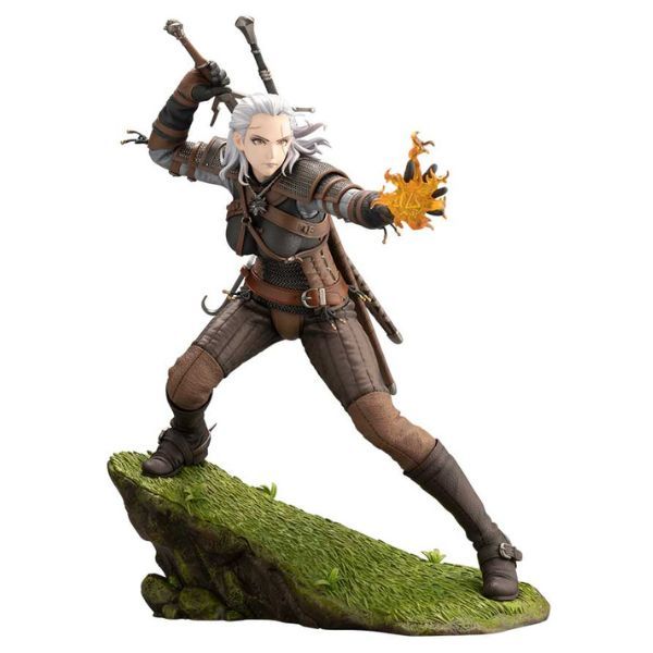  The Witcher Geralt Bishoujo Statue - Kotobukiya SV337 