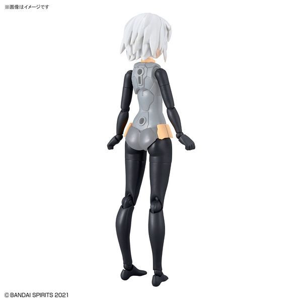  Option Body Parts Arm Parts & Leg Parts White / Black - 30MS - Phụ kiện mecha girl Bandai 