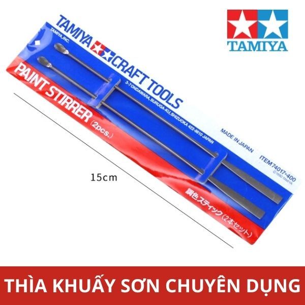  Cây khuấy sơn bằng kim loại Tamiya Paint Stirrer 74017 