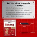  Bộ 30 lưỡi dao gọt mô hình carbon thay thế Hobby Mio 
