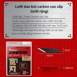  Bộ 30 lưỡi dao gọt mô hình carbon thay thế Hobby Mio 