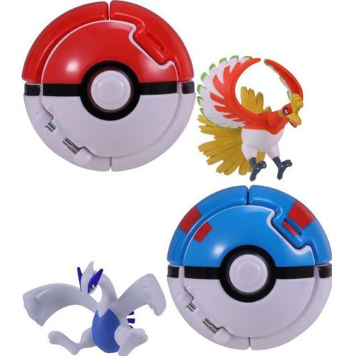  Throw 'n' Pop Poke Ball Pokedel-Z (Lugia & Ho-oh) 