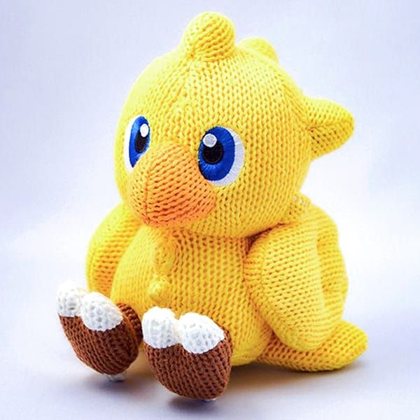  Thú bông Final Fantasy Knitted Plush Chocobo đan len 