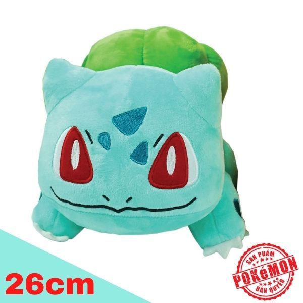  Thú bông Pokemon Bulbasaur - Fushigidane - Đồ chơi Pokemon chính hãng 