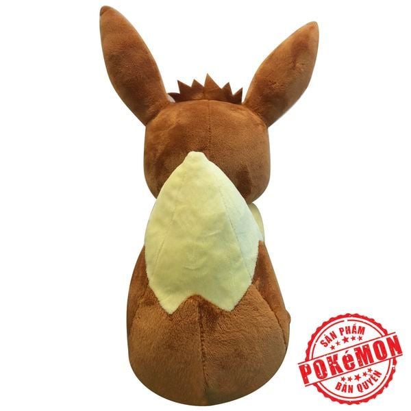  Thú bông Pokemon Eevee - Eevui 23cm - Đồ chơi Pokemon chính hãng 