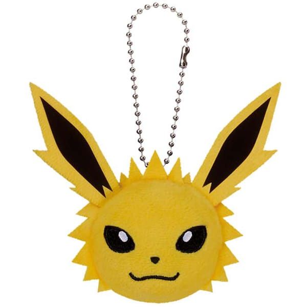  Móc khóa thú bông Pokemon Face Shaped Mascot Plush Eevee Friends Vol.1 Banpresto 