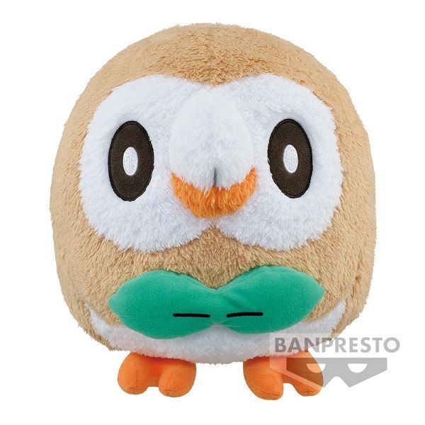  Thú bông Pokemon Rowlet Super Big Plush - Đồ chơi Pokemon chính hãng 