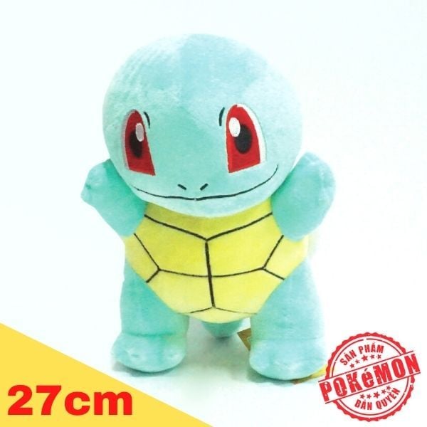 Thú bông Pokemon Squirtle - Zenigame - Đồ chơi Pokemon chính hãng