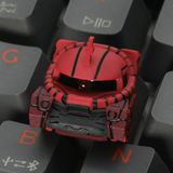  Keycap Artisan Gundam Zaku II Char Custom 