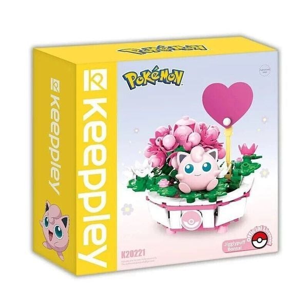 Đồ chơi lắp ráp Keeppley Pokemon Bonsai Series Jigglypuff K20221 dễ thương đẹp mắt chất lượng tốt nhựa ABS an toàn chính hãng giá rẻ quà tặng người thân yêu bạn bè con cái gia đình