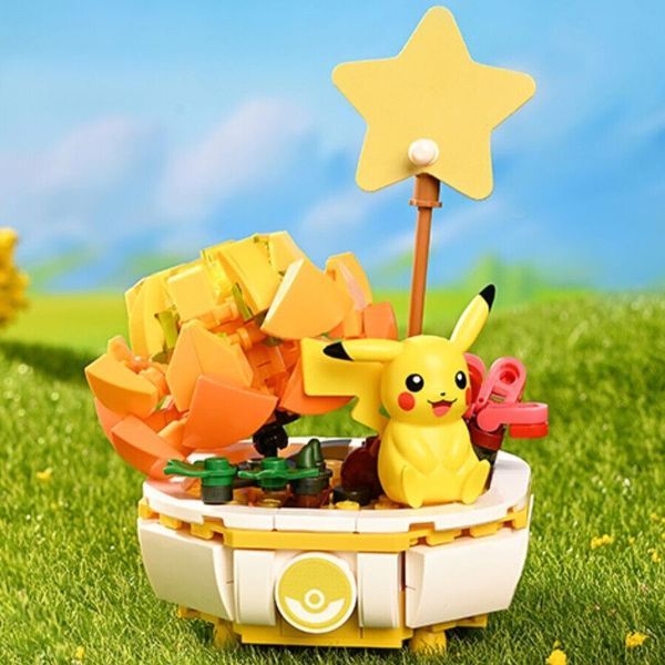  Đồ chơi lắp ráp Keeppley Pokemon Bonsai Series Pikachu K20217 